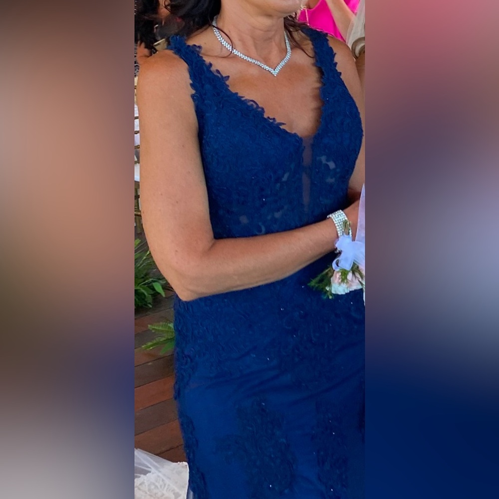 Camille La Vie blue gown